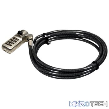 Port Connect Nano Slot Security Combination Cable