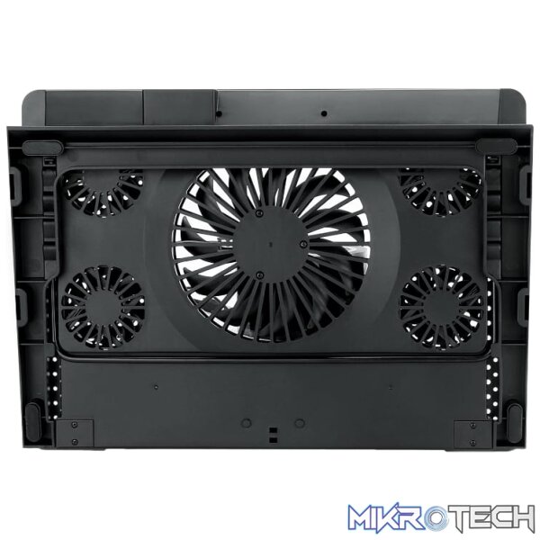 REDRAGON Dual USB 5 Fan RGB Gaming Notebook Stand - Image 4