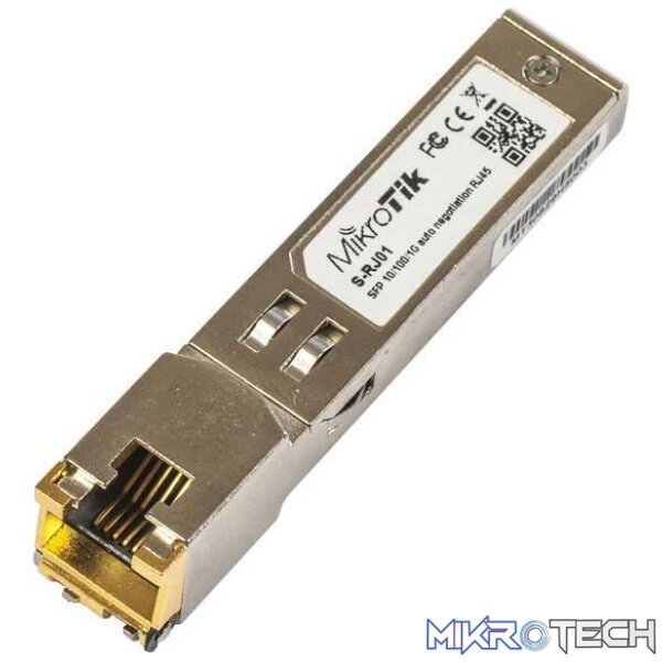 RJ01 MikroTik SFP (1.25G) module, 100M, Single Mode - Image 1