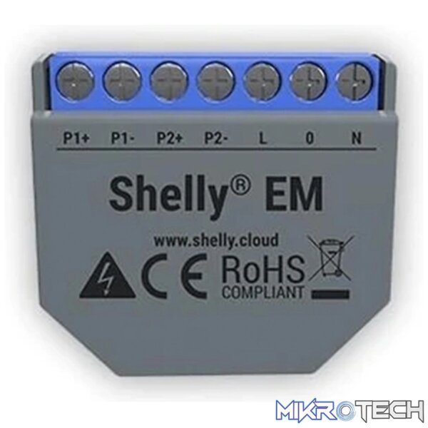 Shelly EM (Electricity Monitor) Relay - Image 2