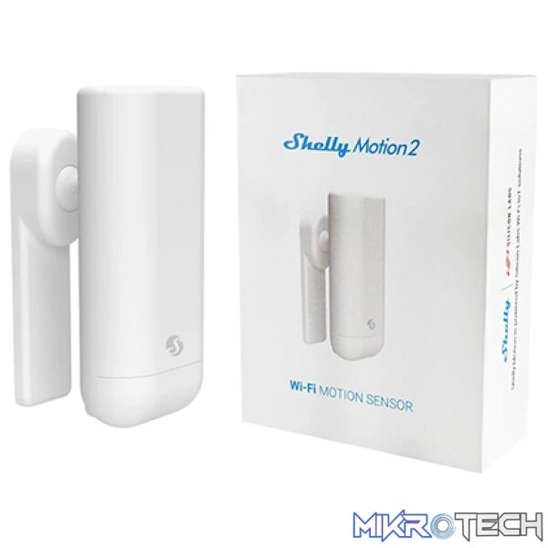 Shelly Motion 2 with Lux & Temp sensor, rechargeable battery - Image 3