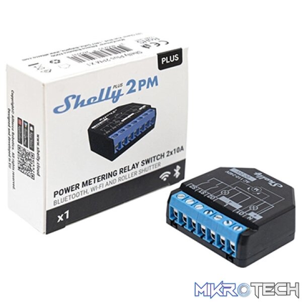 Shelly Smart Wi-Fi Relay with Power Monitoring - Image 3