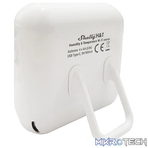 Shelly Plus Wi-Fi humidity & temperature  sensor with long lasting battery - Image 2