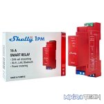 Shelly Smart Wi-Fi Relay with Power Monitoring, 1 channel, 16A, DIN rail - Image 3