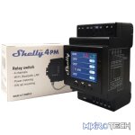Shelly Smart Wi-Fi Relay with Power Monitoring, 4 channel, 16A, DIN rail - Image 3