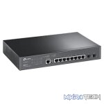 8-Port Gigabit Smart Switch with PoE+ and 2 x SFP - Image 2