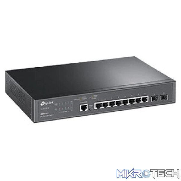 8-Port Gigabit Smart Switch with PoE+ and 2 x SFP - Image 2