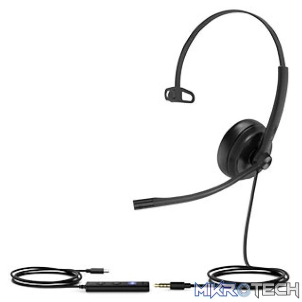 Yealink UH34 Special Edition Mono Headset with USB-C Connection - Image 2