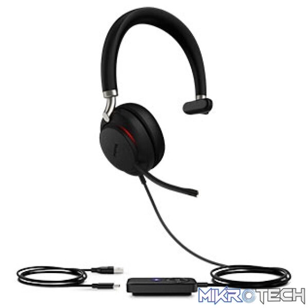 Yealink Mono Headset with USB-C and Bluetooth - Image 3