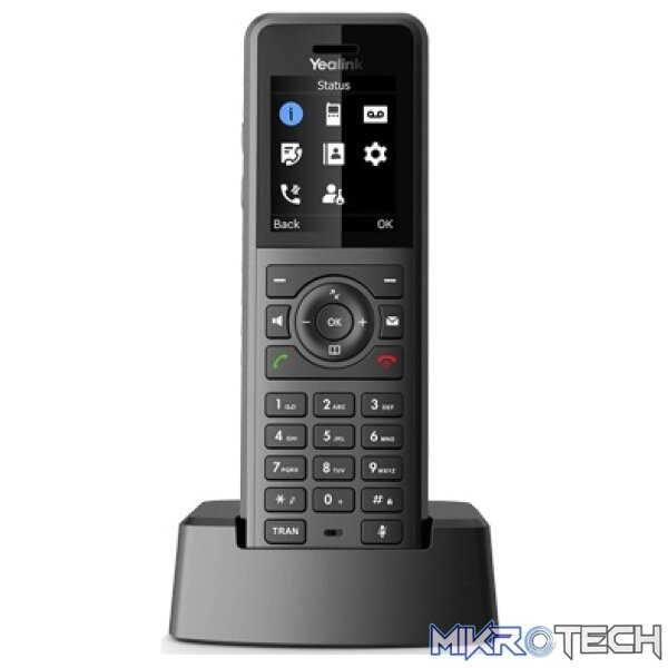 W57R-1 Yealink IP54 Rugged IP DECT Handset - Image 1