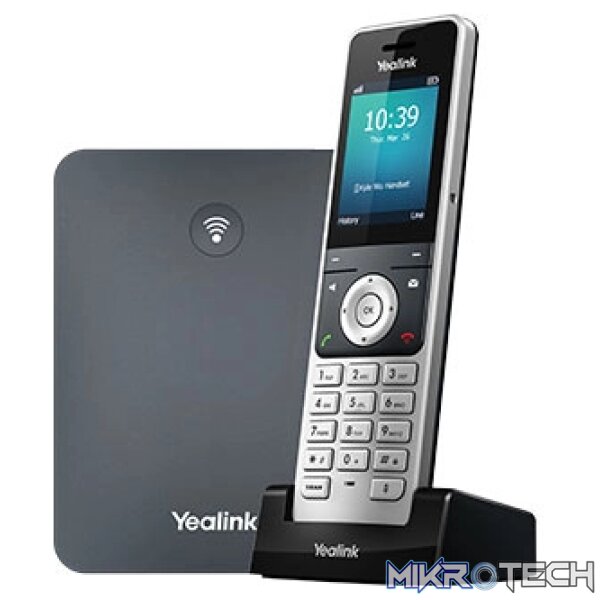 W76P-1 Yealink High-Performance IP DECT Phone and Base - Image 1