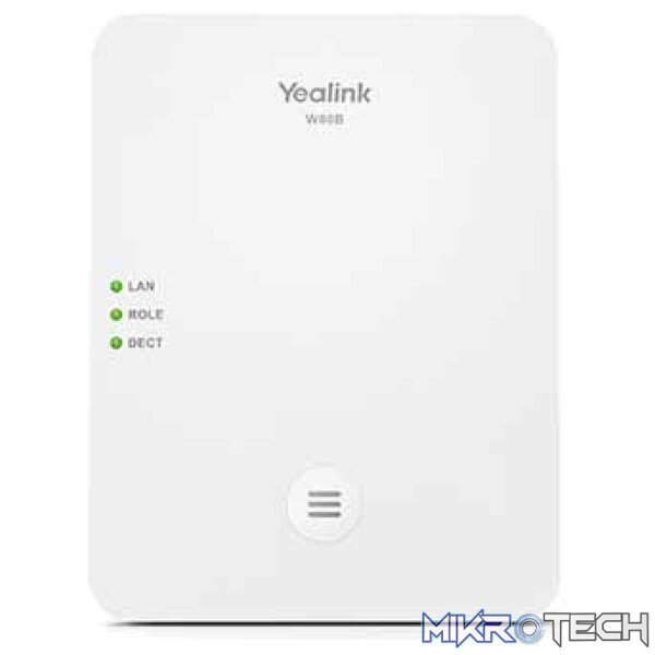 W80B-Yealink-Multi-Cell-DECT-Base-Station-Front Yealink Multi-Cell DECT Base Station - Image 1