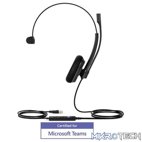 Yealink On-Ear USB Mono Headset - Image 3