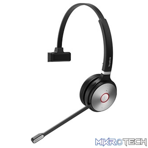 Yealink DECT Wireless On-Ear Mono Headset with Touch Screen Base Station - Image 2