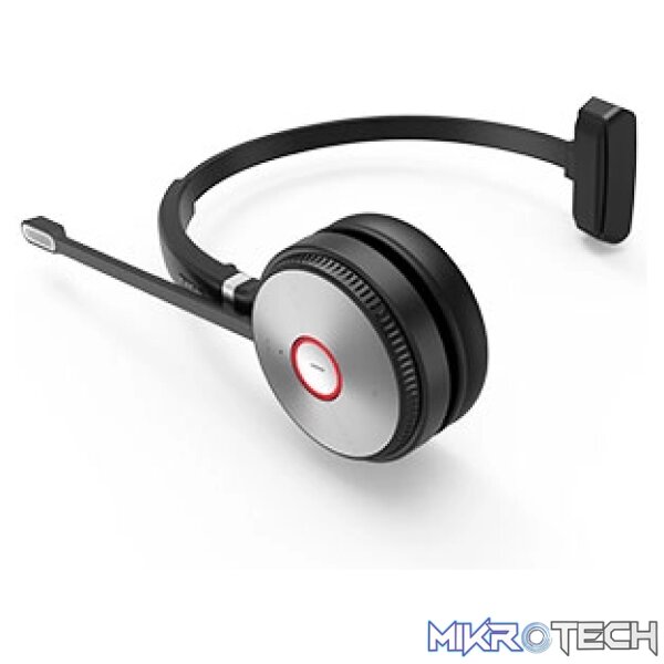 Yealink DECT Wireless On-Ear Mono Headset with Touch Screen Base Station - Image 3