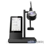 Yealink DECT Wireless On-Ear Mono Headset with Touch Screen Base Station