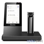 Yealink DECT Wireless Convertible Headset with Touch Screen Base Station