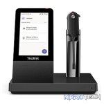 Yealink DECT Wireless Convertible Headset with Touch Screen Base Station - Image 2