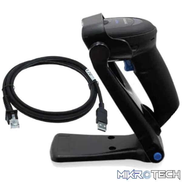 QW2520_BKK1S_9de6 Datalogic QuickScan QW2500 USB Barcode Scanner with Stand - Image 1