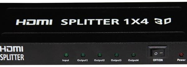 1 IN 4 OUT HDMI 4K SPLITTER BOX