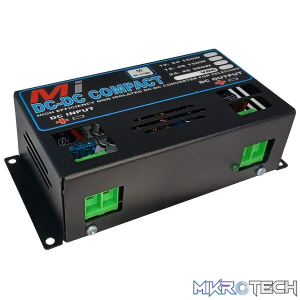 12726 Output DC-DC Converter, INPUT:24VDC, OUTPUT: 48VDC (6.25A) - Image 1