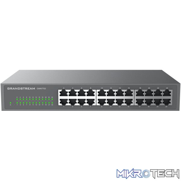 12794 Grandstream Enterprise 24 port Unmanaged GbE Switch - Image 1
