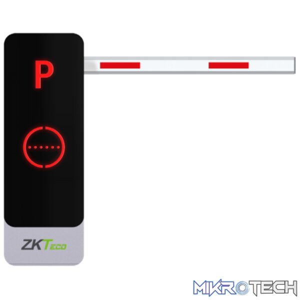 12988 ZKTeco - Boom Barrier Chassis without LED (Boom included), Configurable 3m to 6m - Image 1