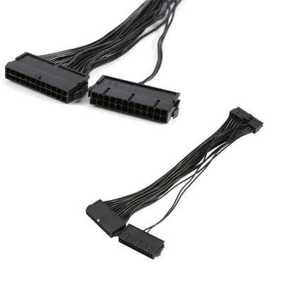 2 X 24PIN TO 1  X 24PIN ATX CABLE