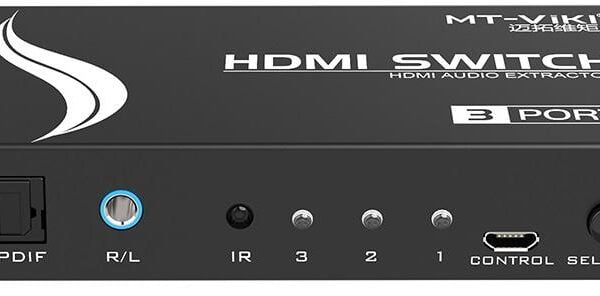 3 PORT HDMI SWITCH WITH AUDIO