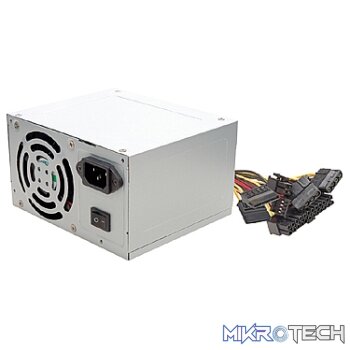 450W POWER SUPPLY WITH SATA CONNECTORS