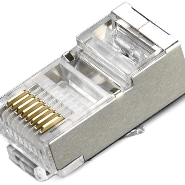 CAT6 SHIELDED CONNECTORS (BOX OF 50)