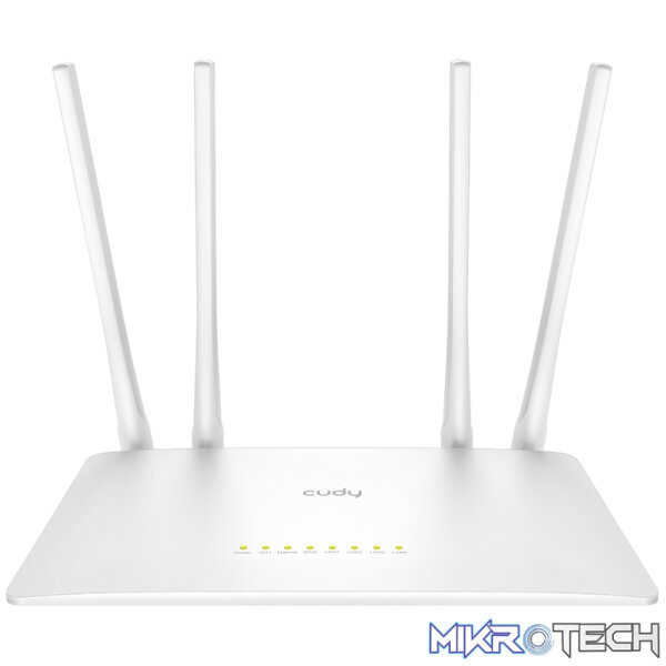 CD-WR1200 Cudy Dual Band WiFi 5 1200Mbps 5dBi Fast Ethernet Router | WR1200 - Image 1