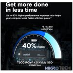 Crucial T500 1TB M.2 NVMe Gen4 NAND SSD - Image 6