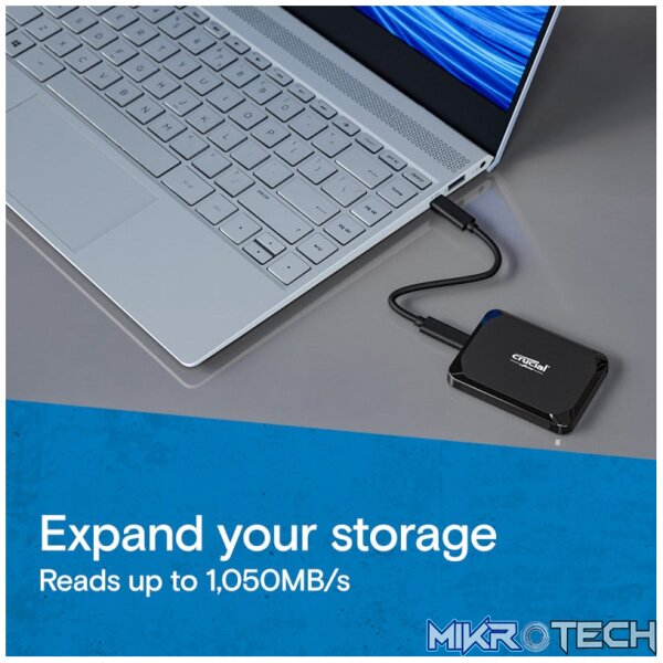 Crucial X9 4TB Type-C Portable SSD - Image 2
