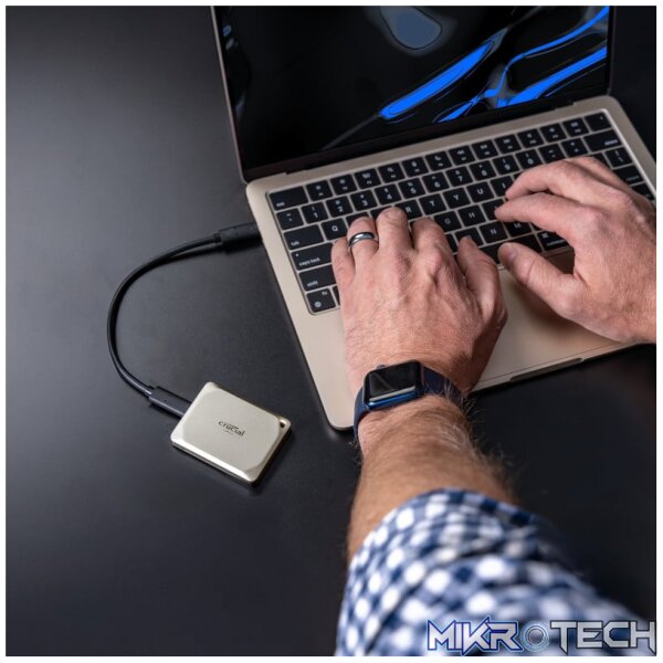 Crucial X9 Pro for Mac 1TB Type-C Portable SSD - Image 6