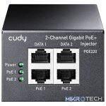 Cudy 2-Channel 30W Gigabit PoE+ Injector - Image 2