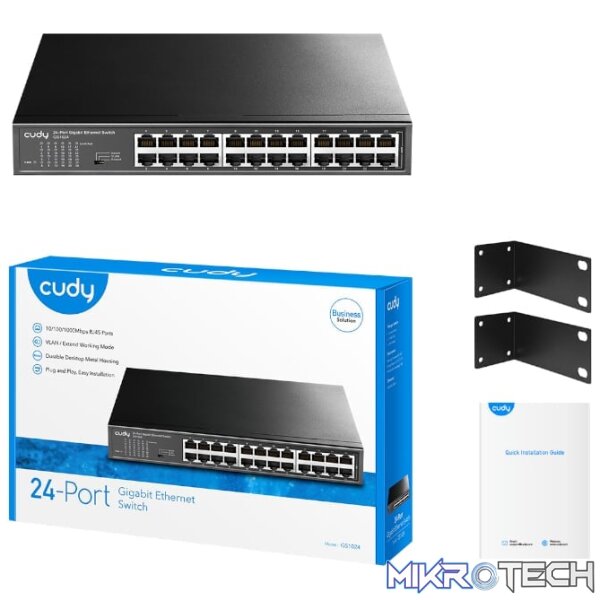 Cudy 24 Port Gigabit Metal Switch - Image 4