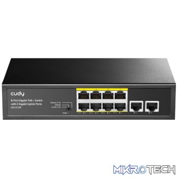 Cudy 8-Port Gigabit PoE+ Unmanaged Switch