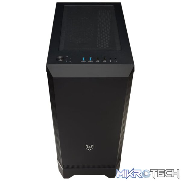 FSP CMT260 ATX Gaming Chassis - Black - Image 4