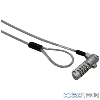 GIZZU 1.8m Nano Combination Lock Security Cable