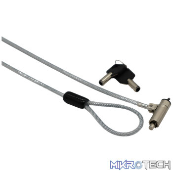 GIZZU 1.8m Nano Key Lock Security Cable with Key