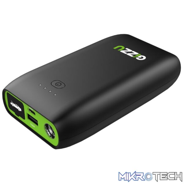 GIZZU 1000A Jump Starter 10400mAh - Black - Image 2