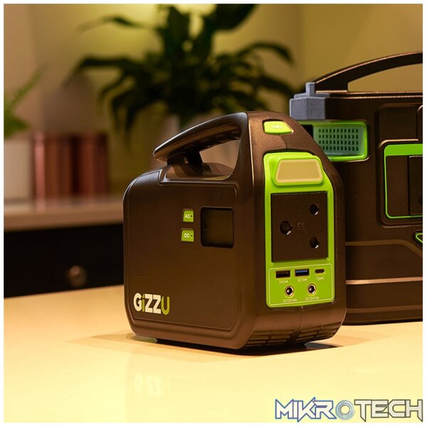 GIZZU 242Wh Portable Power Station 1 x 3 Prong SA Plug Point - Image 3