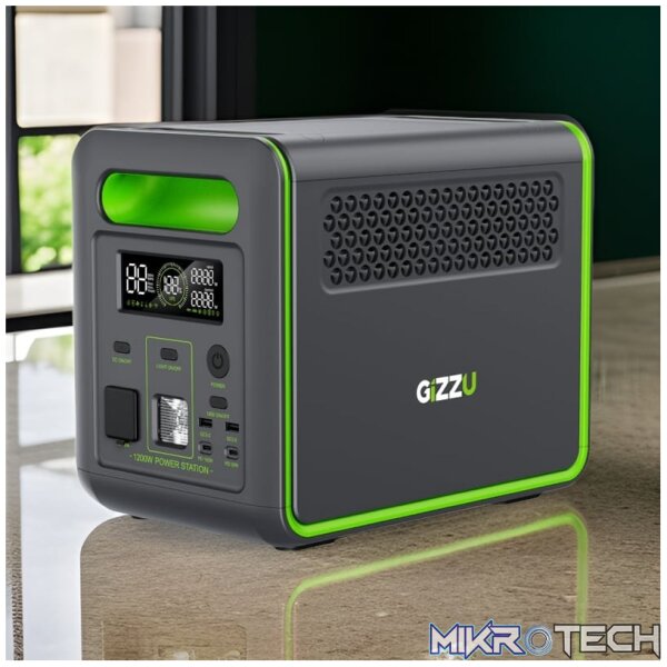 GIZZU HERO MAX 1024WH/1000W UPS Power Station - Image 5
