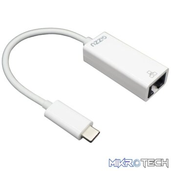 GIZZU USB-C to Gigabit Adapter Polybag - White
