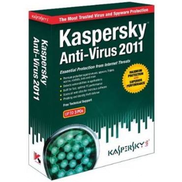 KASPERSKY ANTI-VIRUS 2011 1 USER DVD