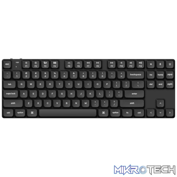 Keychron Double Shot PBT LSA Full Keycap Set - Black - Image 2
