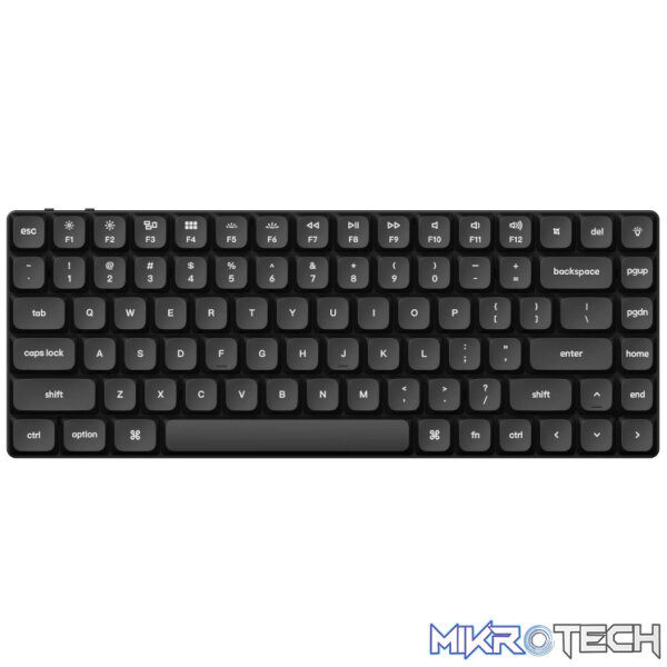 Keychron Double Shot PBT LSA Full Keycap Set - Black - Image 3