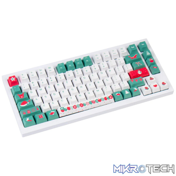 Keychron Dye-Sub PBT Full Keycap Set - Christmas Tree - Image 3