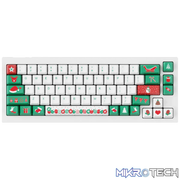 Keychron Dye-Sub PBT Full Keycap Set - Christmas Tree - Image 4